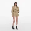Beige Cotton Playsuit
