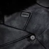 Black Belted Leather Jacket