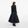 Black Boucle Cropped Jacket