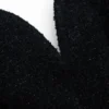 Black Boucle Playsuit
