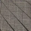 Black Check Pleated Skirt