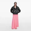 Black Faux Leather Biker Jacket