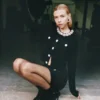 Black Knit Mini Skirt Black Knit Mini Skirt