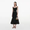 Black Lace Midi Skirt Black Lace Midi Skirt