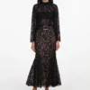 Black Lace Midi Skirt Black Lace Midi Skirt