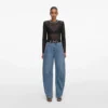 Black Organza Lace Top