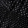 Black Polka Dot Frill Maxi Dress