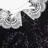 Black Sequin Boucle Mini Dress