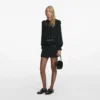 Black Viscose Lace Blouse