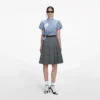 Blue Cotton Tie Side Top