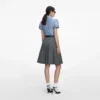 Blue Cotton Tie Side Top
