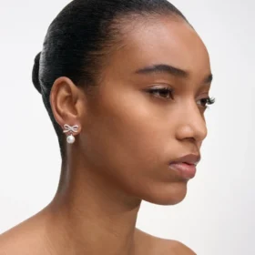 Bow Pearl Earrings
