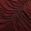 Brown Jersey Drape Top