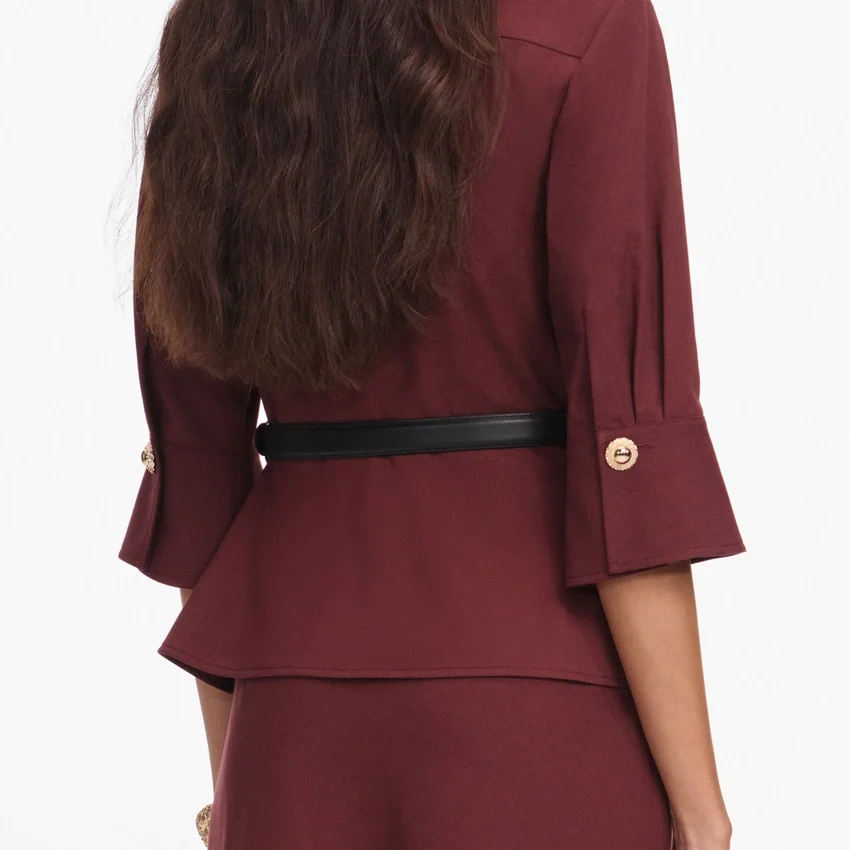 Brown Twill Maxi Dress Brown Twill Maxi Dress