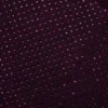 Burgundy Rhinestone Long Sleeve Maxi Dress