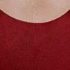 Burgundy Viscose Knit Top