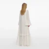 Cream And Gold Chiffon Maxi Dress Cream And Gold Chiffon Maxi Dress