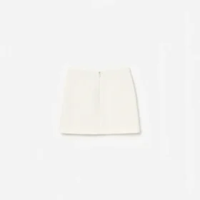 Cream Boucle Skirt