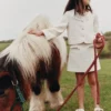 Cream Boucle Skirt