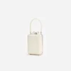 Cream Croc Leather Micro Bag Cream Croc Leather Micro Bag