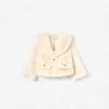 Cream Faux Fur Jacket