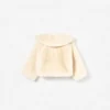 Cream Faux Fur Jacket