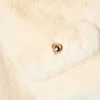 Cream Faux Fur Jacket