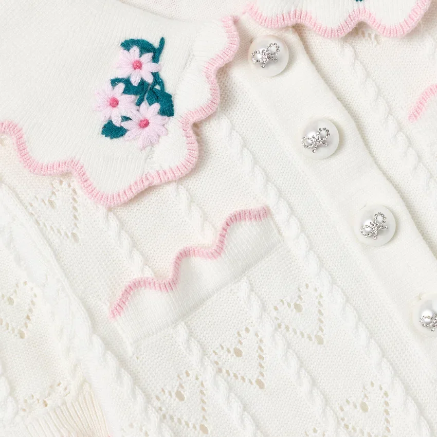 Cream Heart Knit Dress Cream Heart Knit Dress