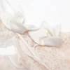 Cream Lace Flower Maxi Dress