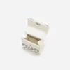 Cream Satin Crystal Mini Bow Bag Cream Satin Crystal Mini Bow Bag