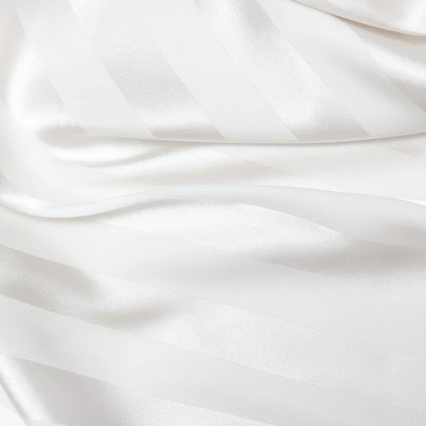 Cream Satin Striped Maxi Dress Cream Satin Striped Maxi Dress