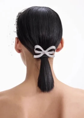 Crystal Bow Hairclip