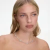 Crystal Bow Necklace