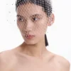 Crystal Embellished Veil Headband