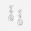 Crystal Flower Tiered Earrings Crystal Flower Tiered Earrings