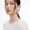 Crystal Heart Earrings