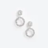 Crystal Hoop Earrings