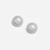 Crystal Pearl Earrings