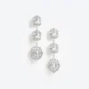 Crystal Tiered Earrings
