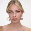 Crystal Tiered Earrings