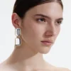 Crystal Tiered Earrings