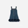 Denim Flower Dress