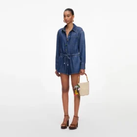Denim Relaxed Fit Playsuit