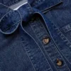 Denim Tie Neck Shirt