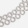 Double Crystal Link Bracelet
