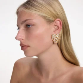 Embellished Heart Earrings