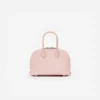 Embossed Leather Pink Mini Bag