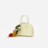 Embossed Leather Yellow Mini Bag