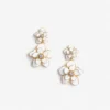 Enamel Flower Tiered Earrings Enamel Flower Tiered Earrings