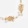 Gold Coral Pearl Bracelet Gold Coral Pearl Bracelet
